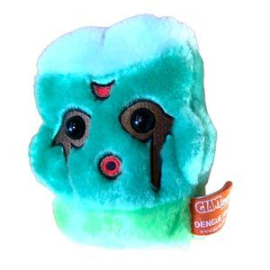 Giant Microbes By Drew Oliver Green Plush Stuffed Mosquito Rash Aches Tropics De
